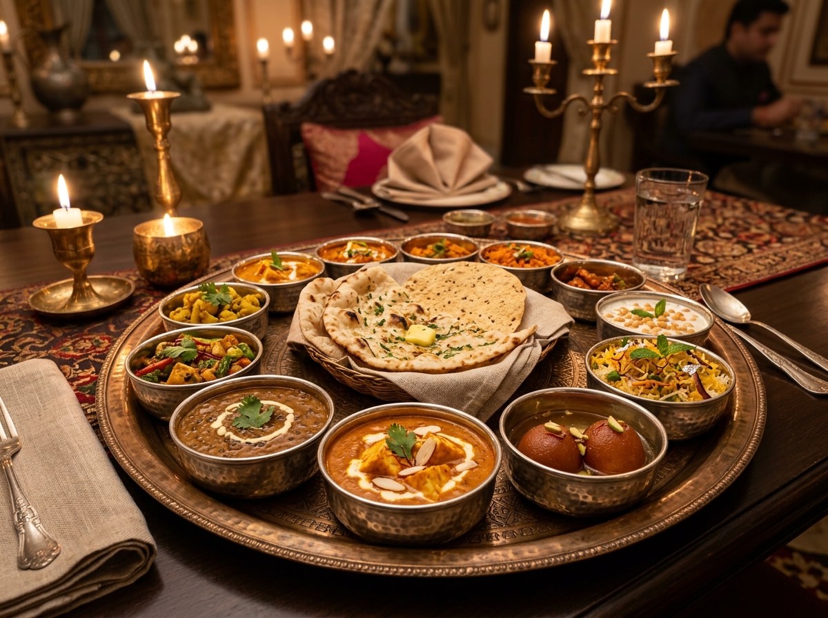 Royal Maharaja Thali at Swaad Mahal
